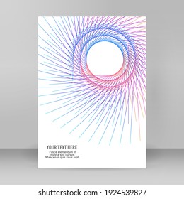 Business templates for multipurpose presentation. Easy editable vector EPS 10 layout. design brochure A4 format advertising, Northern Lights neon effect on purple background event party flyer