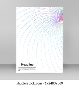 Business templates for multipurpose presentation. Easy editable vector EPS 10 layout. design brochure A4 format advertising, Northern Lights neon effect on purple background event party flyer