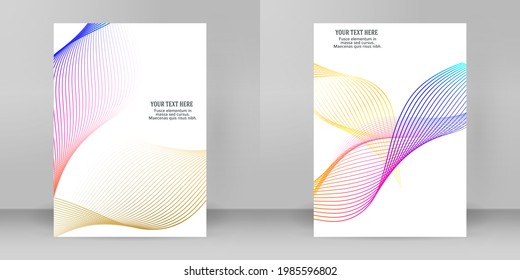 Business templates for multipurpose presentation. Easy editable vector EPS 10 layout. design brochure A4 format advertising, for new product newsletters, technology graphics, report firm, industrial