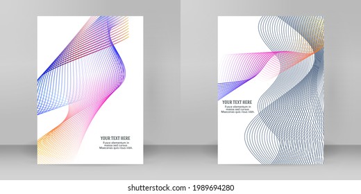 Business templates for multipurpose presentation. Easy editable vector EPS 10 layout. design brochure A4 format advertising, for new product newsletters, technology graphics, report firm, industrial