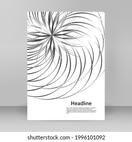 Business templates for multipurpose presentation. Easy editable vector EPS 10 layout. design brochure A4 format advertising, for new product newsletters, technology graphics, report firm, industrial