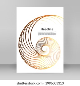 Plantillas de negocio para presentación multipropósito. Diseño de EPS 10 vector fácil de editar. publicidad en formato A4 del folleto de diseño, para boletines de nuevos productos, gráficos de tecnología, firma de informes, industrial