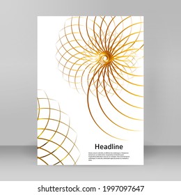 Business templates for multipurpose presentation. Easy editable vector EPS 10 layout. design brochure A4 format advertising, for new product newsletters, technology graphics, report firm, industrial