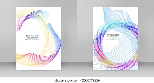 Business templates for multipurpose presentation. Easy editable vector EPS 10 layout. design brochure A4 format advertising, for new product newsletters, technology graphics, report firm, industrial