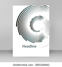 Plantillas de negocio para presentación multipropósito. Diseño de EPS 10 vector fácil de editar. publicidad en formato A4 del folleto de diseño, para boletines de nuevos productos, gráficos de tecnología, firma de informes, industrial