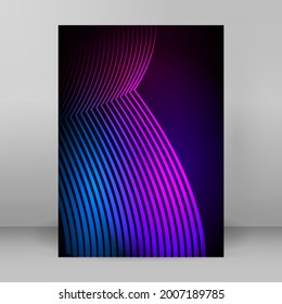 Plantillas de negocio para presentación multipropósito. Diseño de EPS 10 vector fácil de editar. publicidad en formato A4 del folleto de diseño para nuevos boletines de productos, gráficos de tecnología, firma de informes, fiesta de eventos