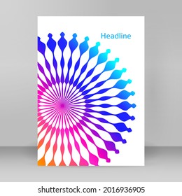 Business templates for multipurpose presentation. Easy editable vector EPS 10 layout. design brochure A4 format advertising, for new product newsletters, technology graphics, report firm, event party