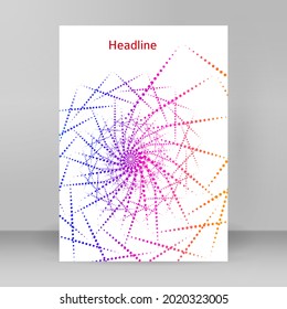 Business templates for multipurpose presentation. Easy editable vector EPS 10 layout. design brochure A4 format advertising, for new product newsletters, technology graphics, report firm, event party