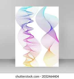 Business-Vorlagen für Mehrzweck-Präsentationen. Einfach bearbeitbares EPS10-Layout. Design-Broschüre A4-Format-Werbung, für neue Produkt-Newsletter, Technologiegrafiken, Berichtsfirma, Veranstaltungspartei