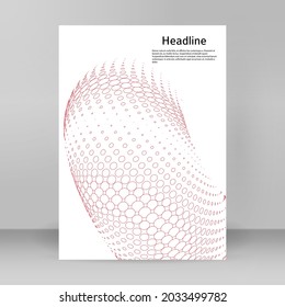 Business templates for multipurpose presentation. Easy editable vector EPS 10 layout. design brochure A4 format advertising, for new product newsletters, technology graphics, report firm, event party