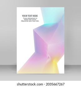 Business templates for multipurpose presentation. Easy editable vector EPS 10 layout. design brochure A4 format advertising, for new product newsletters, technology graphics, report firm, event party