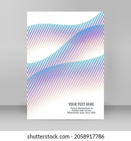 Business templates for multipurpose presentation. Easy editable vector EPS 10 layout. design brochure A4 format advertising, for new product newsletters, technology graphics, report firm, event party