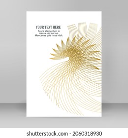 Business templates for multipurpose presentation. Easy editable vector EPS 10 layout. design brochure A4 format advertising, for new product newsletters, technology graphics, report firm, event party