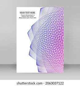Business templates for multipurpose presentation. Easy editable vector EPS 10 layout. design brochure A4 format advertising, for new product newsletters, technology graphics, report firm, event party