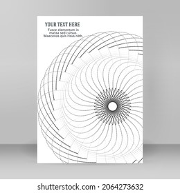 Business templates for multipurpose presentation. Easy editable vector EPS 10 layout. design brochure A4 format advertising, for new product newsletters, technology graphics, report firm, event party