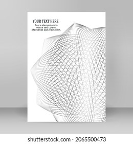 Plantillas de negocio para presentación multipropósito. Diseño de EPS 10 vector fácil de editar. publicidad en formato A4 del folleto de diseño para nuevos boletines de productos, gráficos de tecnología, firma de informes, fiesta de eventos