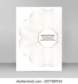 Business-Vorlagen für Mehrzweck-Präsentationen. Einfach bearbeitbares EPS10-Layout. Design-Broschüre A4-Format-Werbung, für neue Produkt-Newsletter, Technologiegrafiken, Berichtsfirma, Veranstaltungspartei