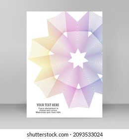 Plantillas de negocio para presentación multipropósito. Diseño de EPS 10 vector fácil de editar. publicidad en formato A4 del folleto de diseño para nuevos boletines de productos, gráficos de tecnología, firma de informes, fiesta de eventos