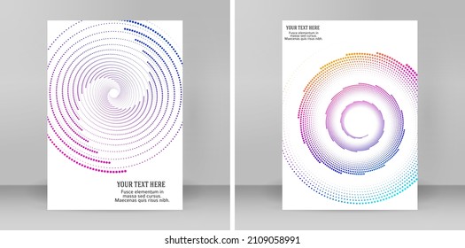 Plantillas de negocio para presentación multipropósito. Diseño de EPS 10 vector fácil de editar. publicidad en formato A4 del folleto de diseño para nuevos boletines de productos, gráficos de tecnología, firma de informes, fiesta de eventos