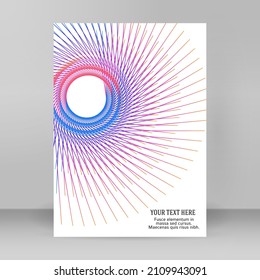 Business templates for multipurpose presentation. Easy editable vector EPS 10 layout. design brochure A4 format advertising, for new product newsletters, technology graphics, report firm, event party