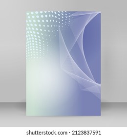 Business-Vorlagen für Mehrzweck-Präsentationen. Einfach bearbeitbares EPS10-Layout. Design-Broschüre A4-Format-Werbung, für neue Produkt-Newsletter, Technologiegrafiken, Berichtsfirma, Veranstaltungspartei