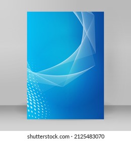 Plantillas de negocio para presentación multipropósito. Diseño de EPS 10 vector fácil de editar. publicidad en formato A4 del folleto de diseño para nuevos boletines de productos, gráficos de tecnología, firma de informes, fiesta de eventos