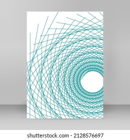Business-Vorlagen für Mehrzweck-Präsentationen. Einfach bearbeitbares EPS10-Layout. Design-Broschüre A4-Format-Werbung, für neue Produkt-Newsletter, Technologiegrafiken, Berichtsfirma, Veranstaltungspartei