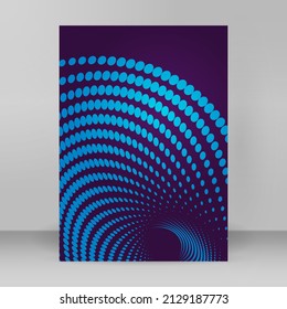 Business-Vorlagen für Mehrzweck-Präsentationen. Einfach bearbeitbares EPS10-Layout. Design-Broschüre A4-Format-Werbung, für neue Produkt-Newsletter, Technologiegrafiken, Berichtsfirma, Veranstaltungspartei