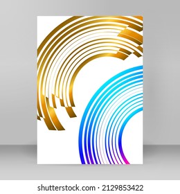 Business templates for multipurpose presentation. Easy editable vector EPS 10 layout. design brochure A4 format advertising, for new product newsletters, technology graphics, report firm, event party