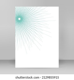 Business-Vorlagen für Mehrzweck-Präsentationen. Einfach bearbeitbares EPS10-Layout. Design-Broschüre A4-Format-Werbung, für neue Produkt-Newsletter, Technologiegrafiken, Berichtsfirma, Veranstaltungspartei