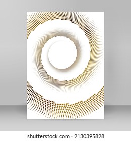 Business-Vorlagen für Mehrzweck-Präsentationen. Einfach bearbeitbares EPS10-Layout. Design-Broschüre A4-Format-Werbung, für neue Produkt-Newsletter, Technologiegrafiken, Berichtsfirma, Veranstaltungspartei