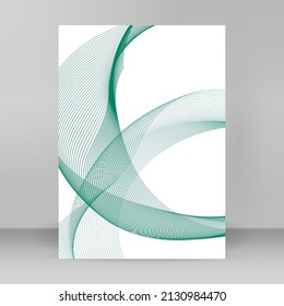 Business-Vorlagen für Mehrzweck-Präsentationen. Einfach bearbeitbares EPS10-Layout. Design-Broschüre A4-Format-Werbung, für neue Produkt-Newsletter, Technologiegrafiken, Berichtsfirma, Veranstaltungspartei