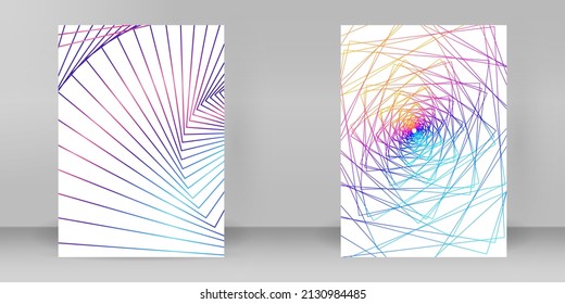 Plantillas de negocio para presentación multipropósito. Diseño de EPS 10 vector fácil de editar. publicidad en formato A4 del folleto de diseño para nuevos boletines de productos, gráficos de tecnología, firma de informes, fiesta de eventos