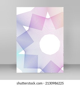 Business-Vorlagen für Mehrzweck-Präsentationen. Einfach bearbeitbares EPS10-Layout. Design-Broschüre A4-Format-Werbung, für neue Produkt-Newsletter, Technologiegrafiken, Berichtsfirma, Veranstaltungspartei