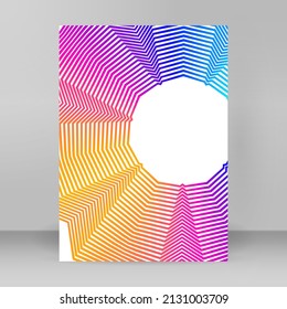 Business-Vorlagen für Mehrzweck-Präsentationen. Einfach bearbeitbares EPS10-Layout. Design-Broschüre A4-Format-Werbung, für neue Produkt-Newsletter, Technologiegrafiken, Berichtsfirma, Veranstaltungspartei