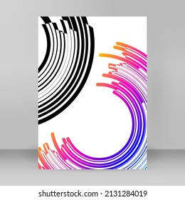 Business templates for multipurpose presentation. Easy editable vector EPS 10 layout. design brochure A4 format advertising, for new product newsletters, technology graphics, report firm, event party