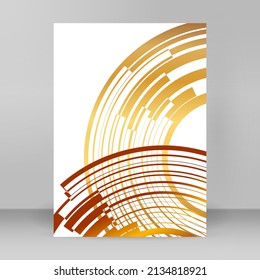 Business templates for multipurpose presentation. Easy editable vector EPS 10 layout. design brochure A4 format advertising, for new product newsletters, technology graphics, report firm, event party