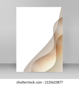 Business templates for multipurpose presentation. Easy editable vector EPS 10 layout. design brochure A4 format advertising, for new product newsletters, technology graphics, report firm, event party