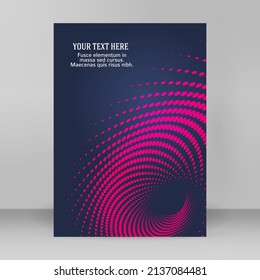 Business-Vorlagen für Mehrzweck-Präsentationen. Einfach bearbeitbares EPS10-Layout. Design-Broschüre A4-Format-Werbung, für neue Produkt-Newsletter, Technologiegrafiken, Berichtsfirma, Veranstaltungspartei