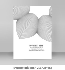 Business templates for multipurpose presentation. Easy editable vector EPS 10 layout. design brochure A4 format advertising, for new product newsletters, technology graphics, report firm, event party
