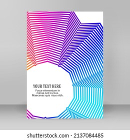 Business templates for multipurpose presentation. Easy editable vector EPS 10 layout. design brochure A4 format advertising, for new product newsletters, technology graphics, report firm, event party