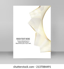 Plantillas de negocio para presentación multipropósito. Diseño de EPS 10 vector fácil de editar. publicidad en formato A4 del folleto de diseño para nuevos boletines de productos, gráficos de tecnología, firma de informes, fiesta de eventos
