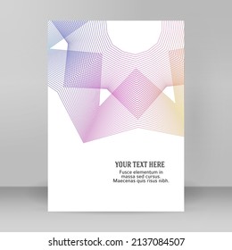 Business templates for multipurpose presentation. Easy editable vector EPS 10 layout. design brochure A4 format advertising, for new product newsletters, technology graphics, report firm, event party
