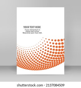 Business templates for multipurpose presentation. Easy editable vector EPS 10 layout. design brochure A4 format advertising, for new product newsletters, technology graphics, report firm, event party