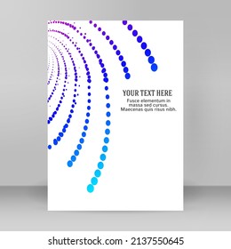 Business templates for multipurpose presentation. Easy editable vector EPS 10 layout. design brochure A4 format advertising, for new product newsletters, technology graphics, report firm, event party