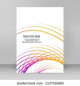 Business templates for multipurpose presentation. Easy editable vector EPS 10 layout. design brochure A4 format advertising, for new product newsletters, technology graphics, report firm, event party