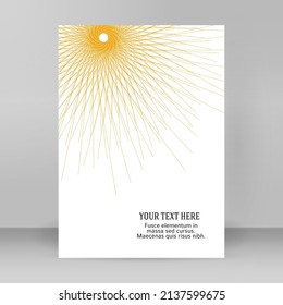 Business templates for multipurpose presentation. Easy editable vector EPS 10 layout. design brochure A4 format advertising, for new product newsletters, technology graphics, report firm, event party