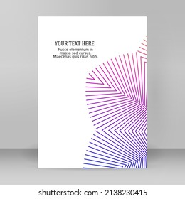 Business templates for multipurpose presentation. Easy editable vector EPS 10 layout. design brochure A4 format advertising, for new product newsletters, technology graphics, report firm, event party