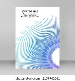 Plantillas de negocio para presentación multipropósito. Diseño de EPS 10 vector fácil de editar. publicidad en formato A4 del folleto de diseño para nuevos boletines de productos, gráficos de tecnología, firma de informes, fiesta de eventos