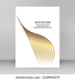 Business-Vorlagen für Mehrzweck-Präsentationen. Einfach bearbeitbares EPS10-Layout. Design-Broschüre A4-Format-Werbung, für neue Produkt-Newsletter, Technologiegrafiken, Berichtsfirma, Veranstaltungspartei